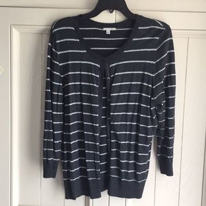 3/4 length cardigan